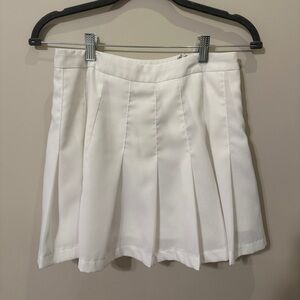 White Tennis Skirt - Size M